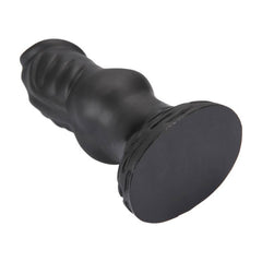 Dominator Knot Cock Dildo Black