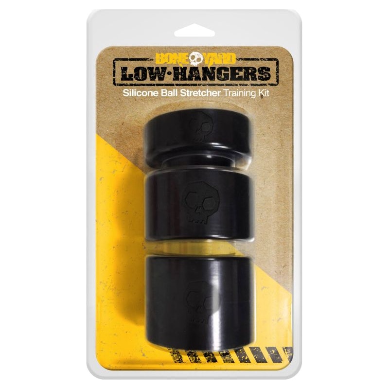 Low Hangers Silicone Ball Stretcher Kit 3 Piece