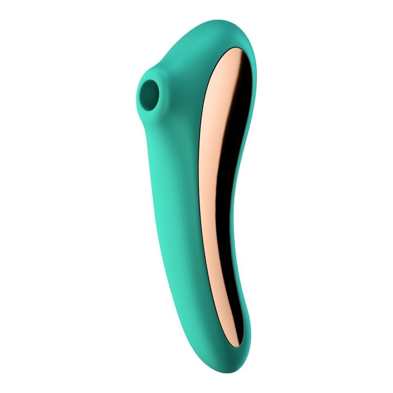 Satisfyer Vibrator Dual Kiss Green