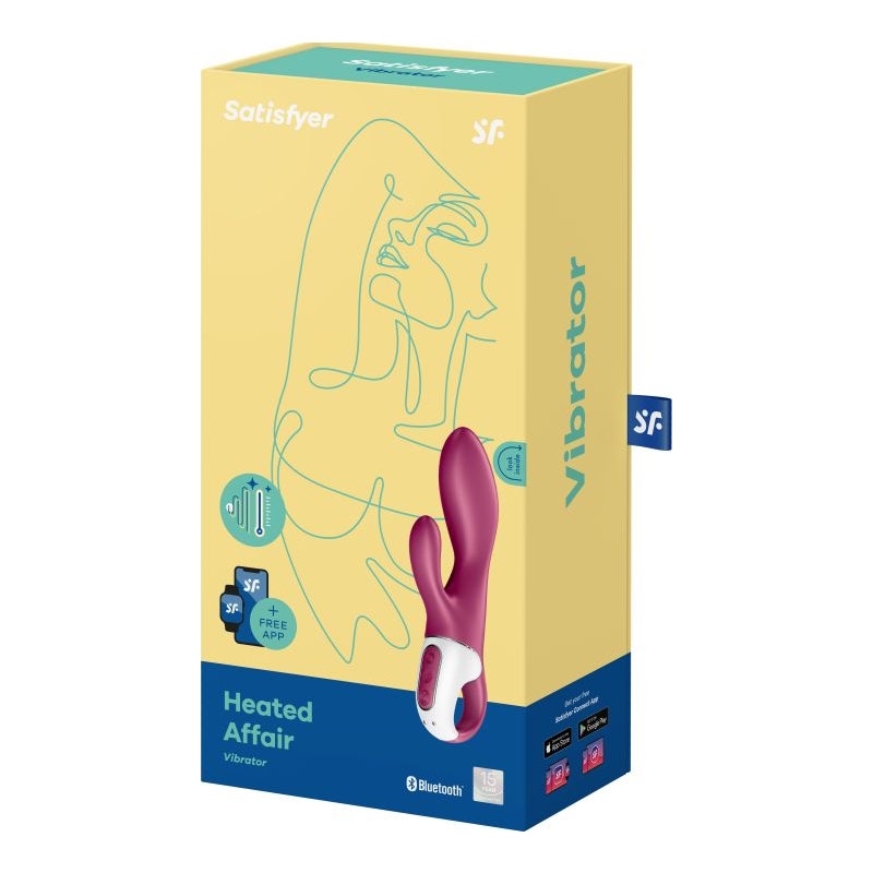 Satisfyer Heated Affair Warming Rabbit Vibrator