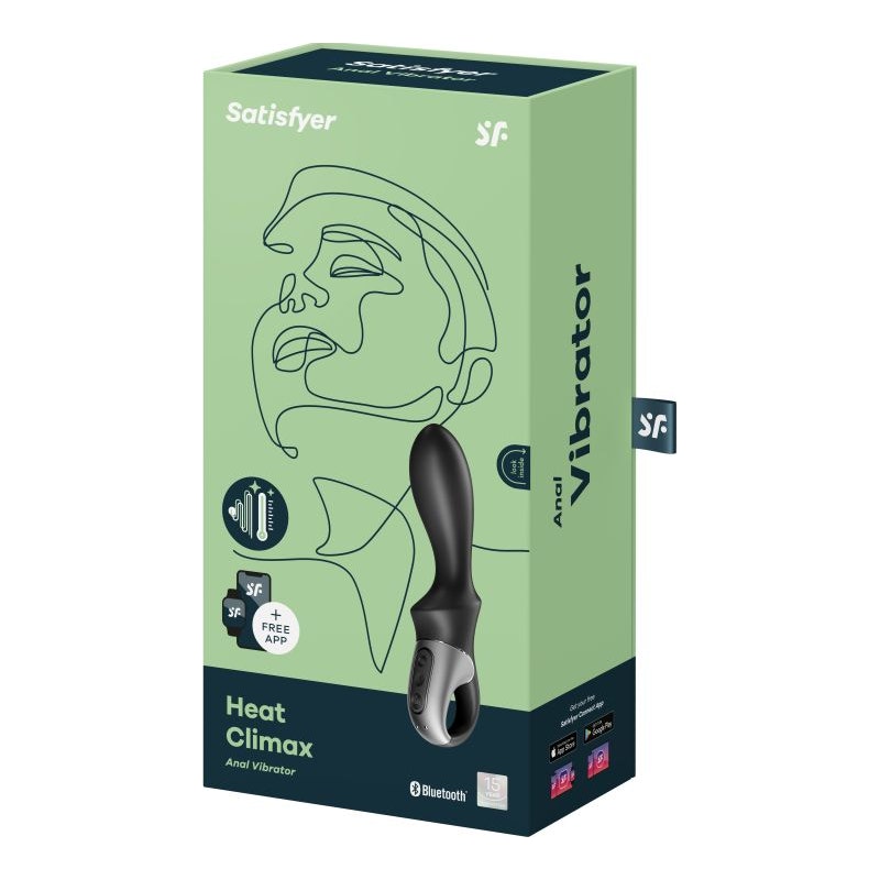 Satisfyer Heat Climax Warming Anal Vibrator