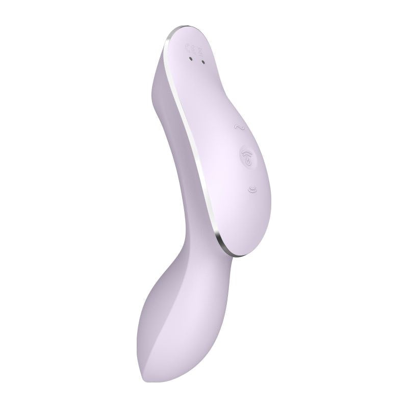 Satisfyer Curvy Trinity 2 Insertable Air Pulse Vibrator Violet