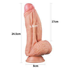 Realistic 10 Inch Huge & Thick Dildo Silicone