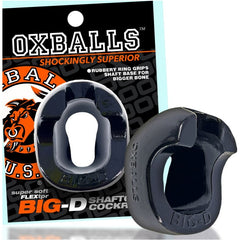 Big D Cock Ring Black - By Oxballs