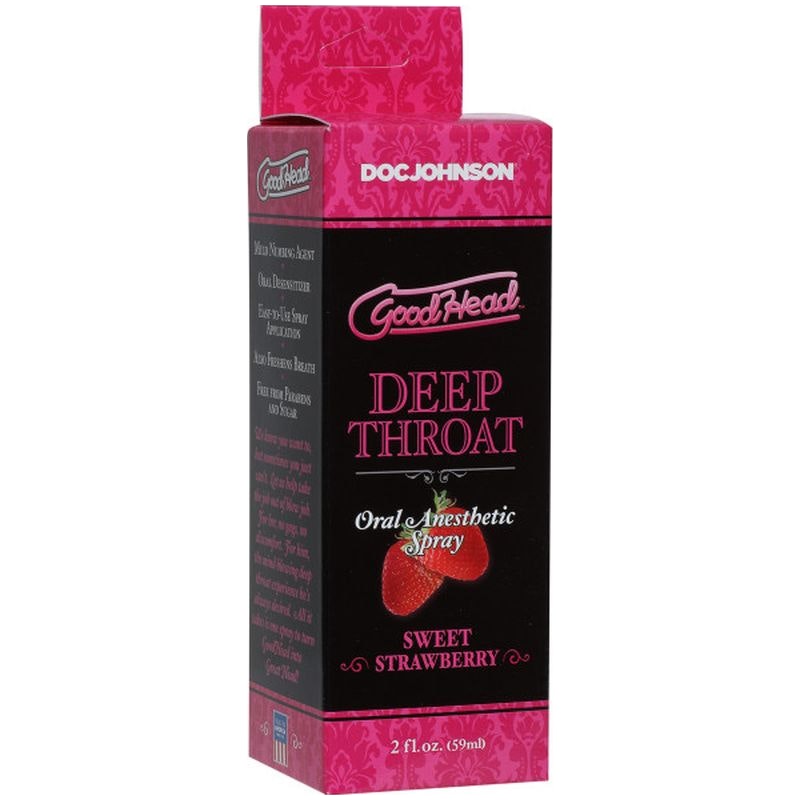 Deep Throat Numbing Spray Strawberry 59ml