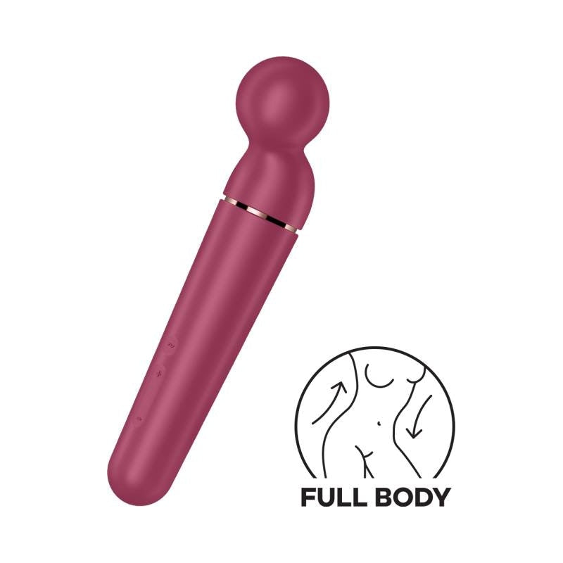 Satisfyer Planet Wand-er Vibrator Berry