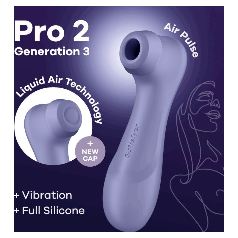 Satisfyer Pro 2 Gen 3 Clitoral Vibrator Lilac