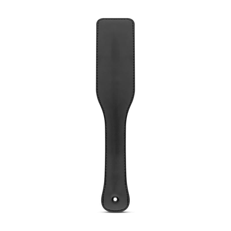 Faux Leather Paddle Black - By Bedroom Fantasies