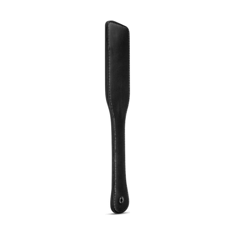 Faux Leather Paddle Black - By Bedroom Fantasies