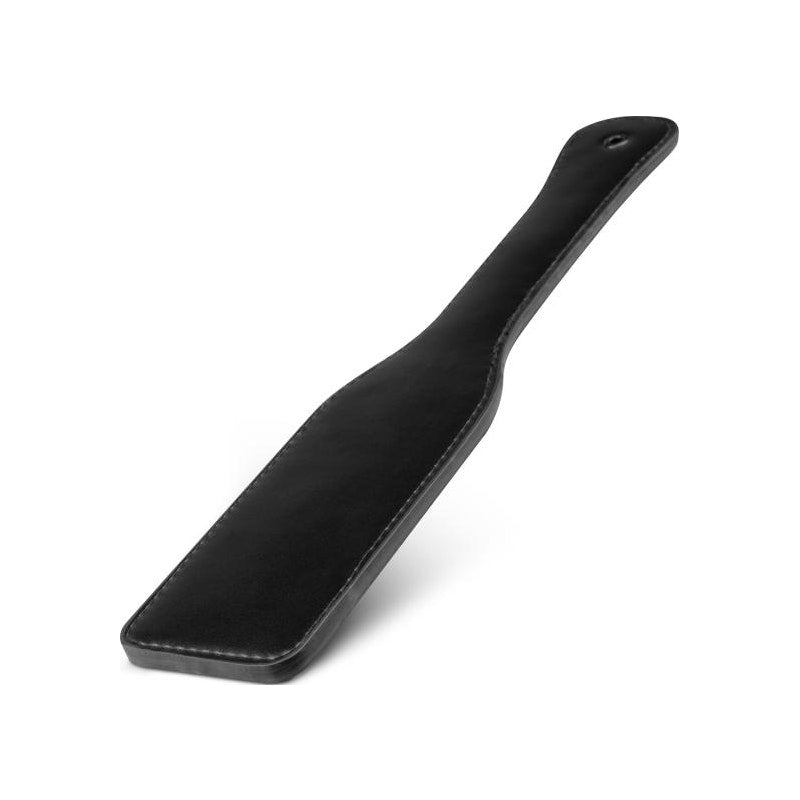 Faux Leather Paddle Black - By Bedroom Fantasies